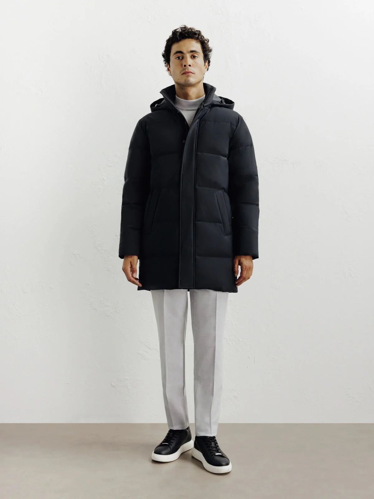 DOUDOUNE LONGUE NOIRE